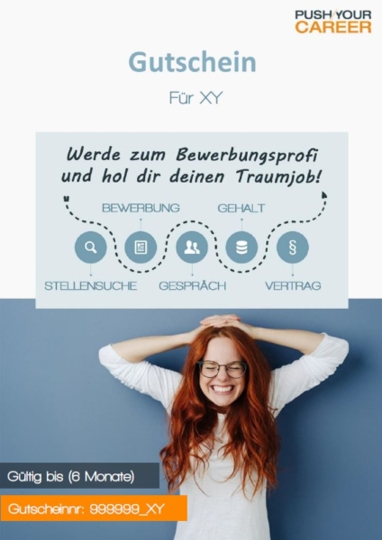 Gutschein für Bewerbungsberatung